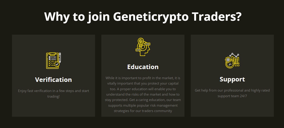 Geneticrypto Trading Platform